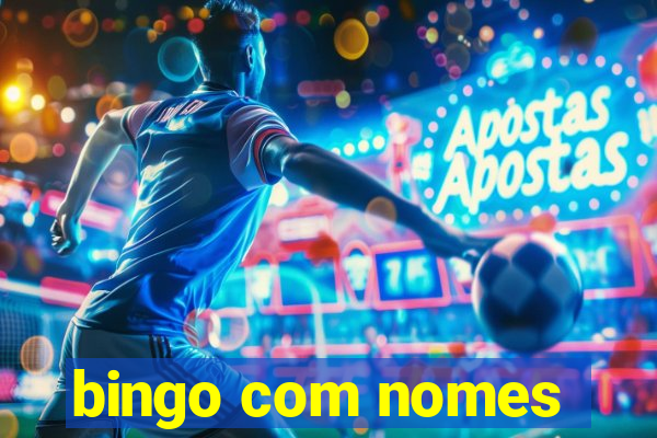 bingo com nomes